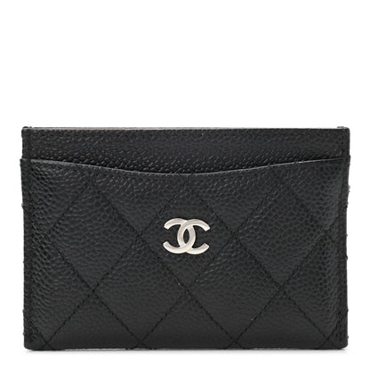 Chanel Caviar Quilted Card Holder Black 1 of 8