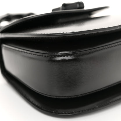 Gucci Boarded Dyana Lux Calfskin Web Monochrome Mini Bamboo 1947 Top Handle Bag Black 10 of 11
