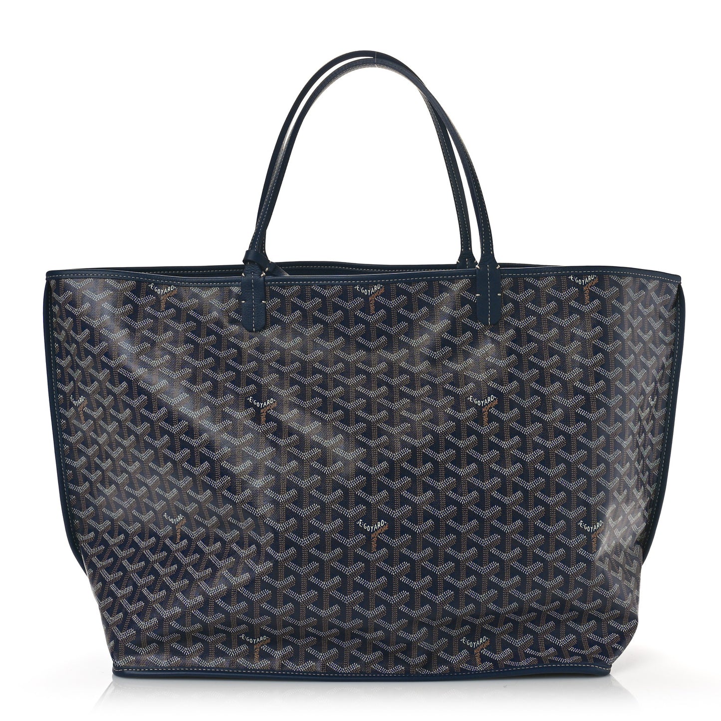 Goyardine Reversible Anjou GM Navy