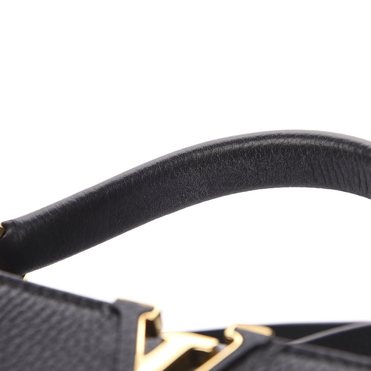 Louis Vuitton Taurillon Capucines BB Black 11 of 12