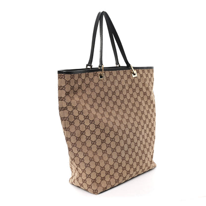 Gucci Monogram Large Bucket Tote Dark Brown 3 of 12