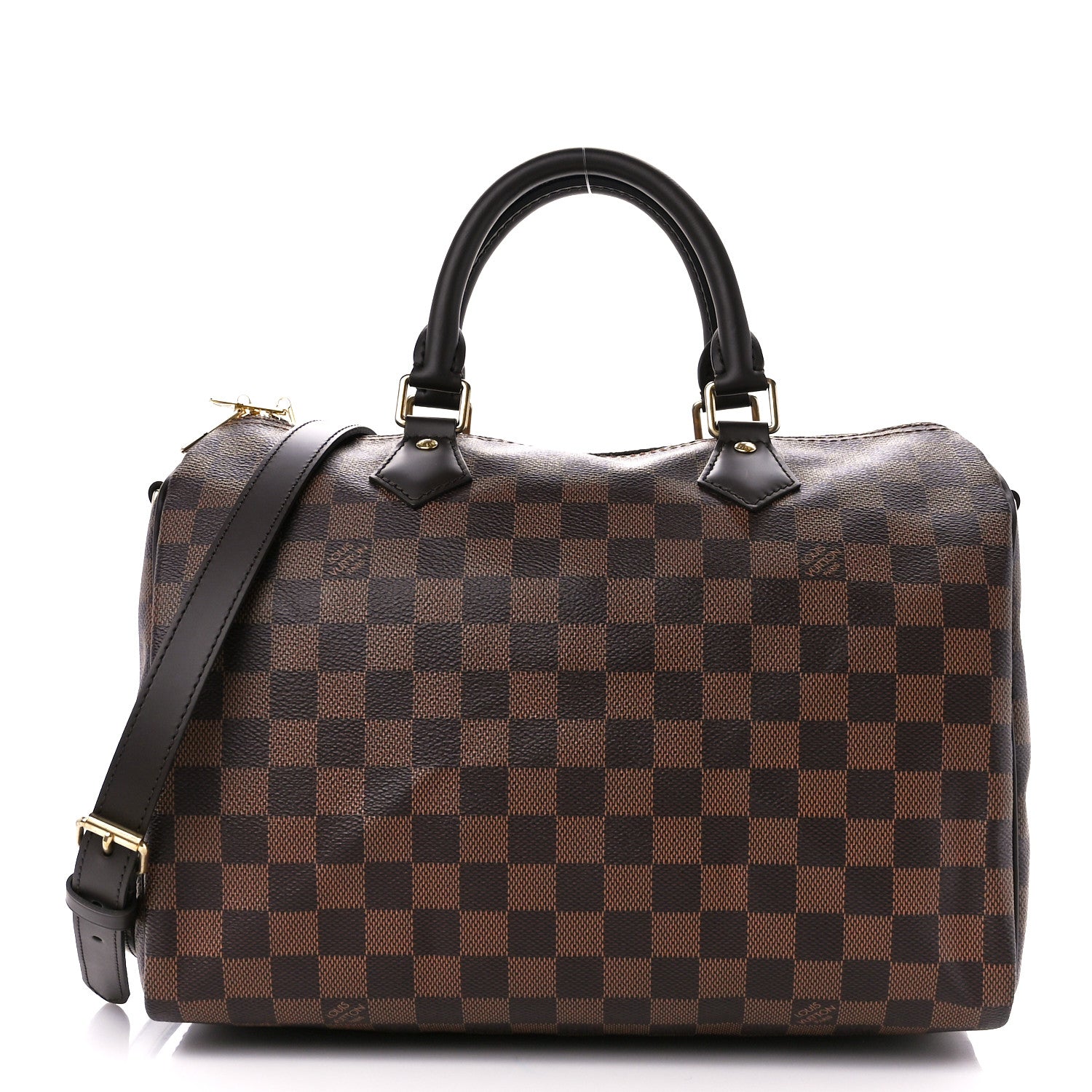 Louis Vuitton Damier Ebene Speedy Bandouliere 30 1 of 9