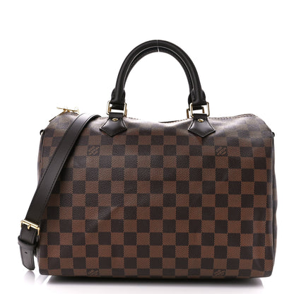 Louis Vuitton Damier Ebene Speedy Bandouliere 30 1 of 9