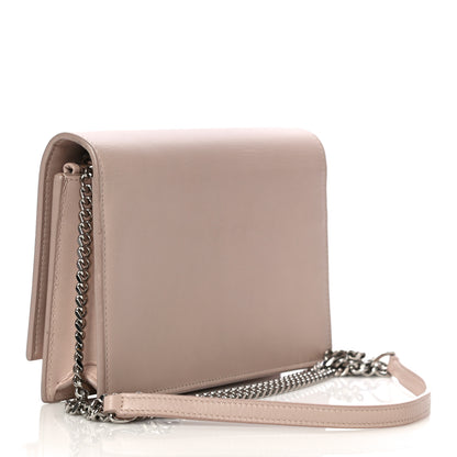 Saint Laurent Smooth Calfskin Classic Monogram Kate Tassel Chain Wallet Nude Powder 3 of 16
