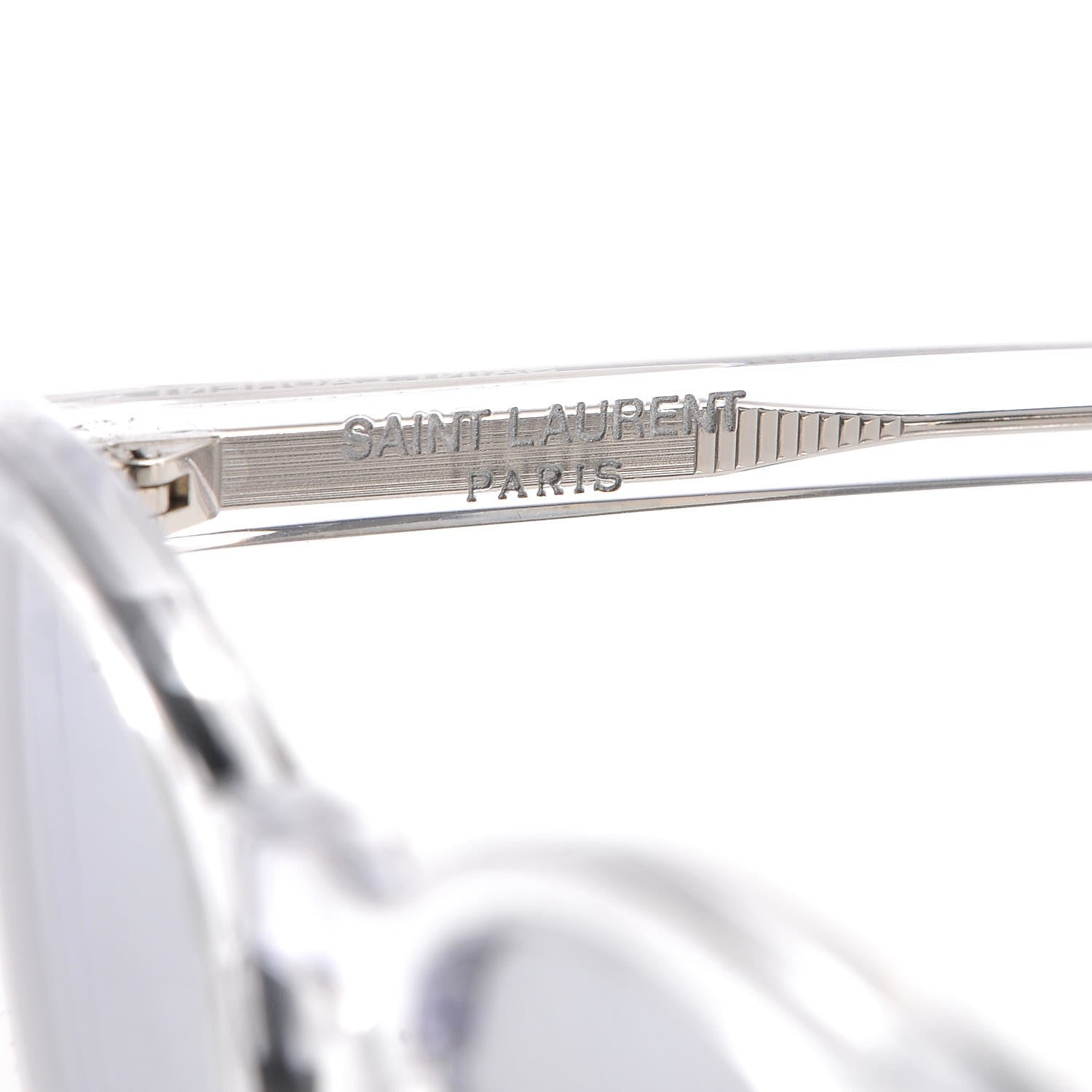 Saint Laurent SL 28 Sunglasses Crystal 6 of 8