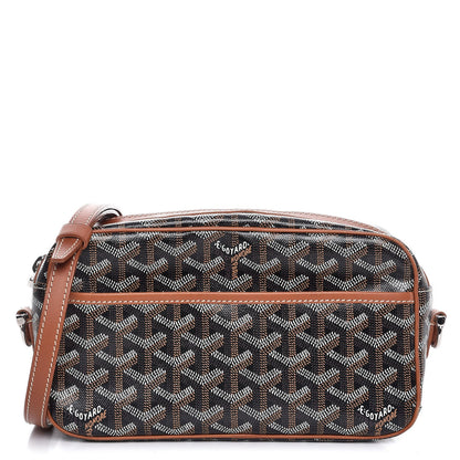 Goyard Goyardine Amacapvert Crossbody Bag Black Gold 1 of 9