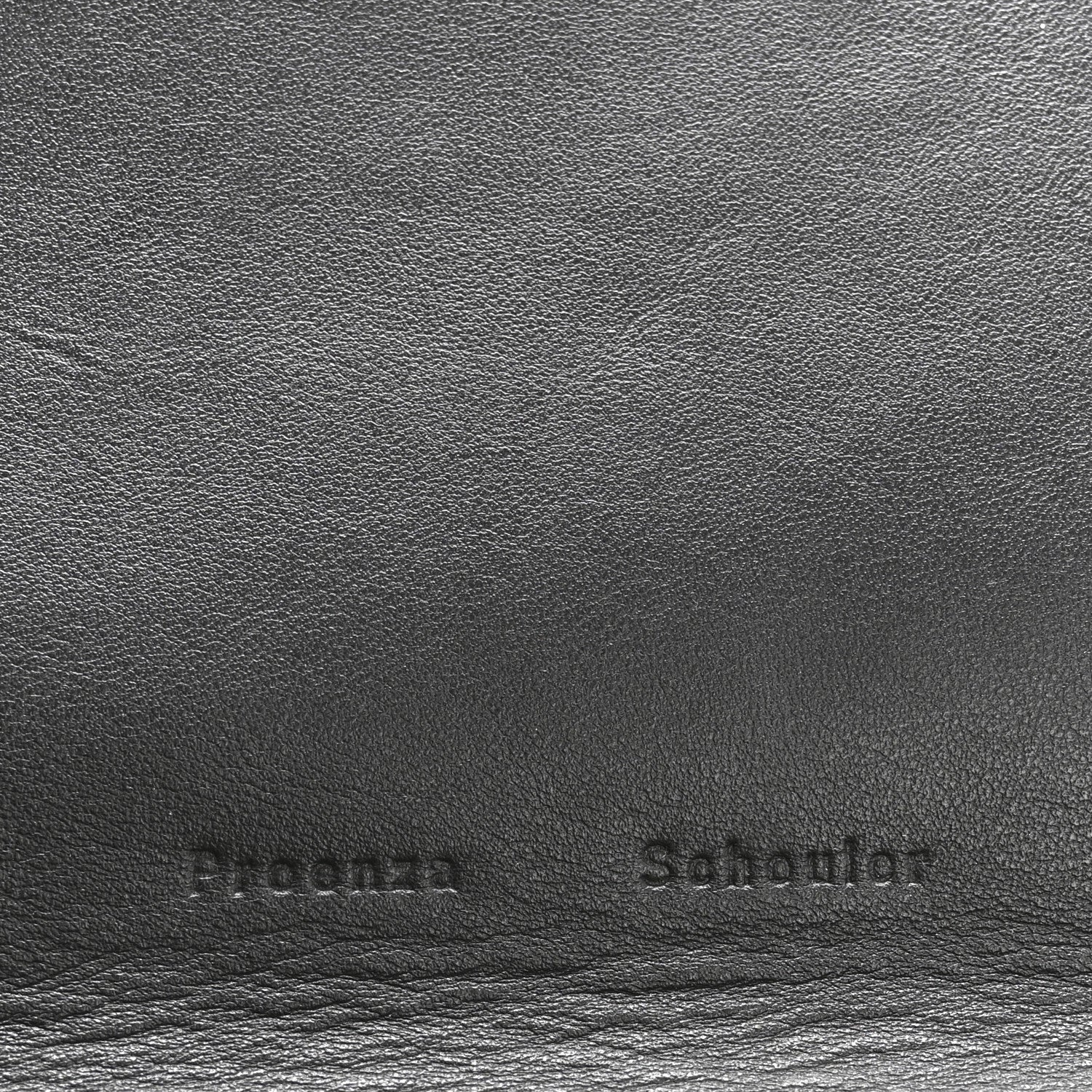 Proenza Schouler Metallic Lambskin Large Lunch Bag Clutch Silver Gold 6 of 8