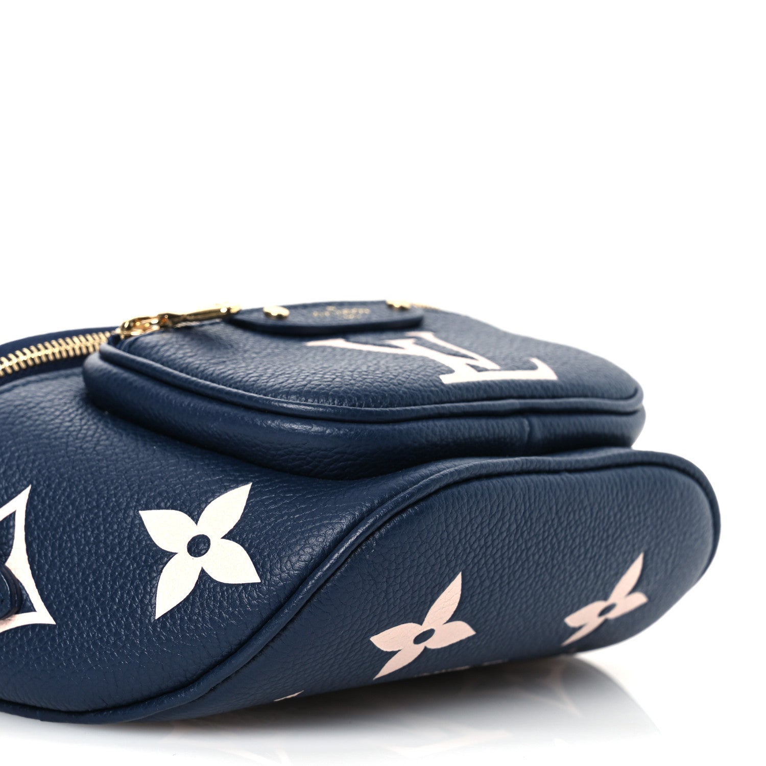 Louis Vuitton Empreinte Monogram Giant Mini By The Pool Bumbag Navy Creme 8 of 11