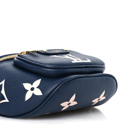 Louis Vuitton Empreinte Monogram Giant Mini By The Pool Bumbag Navy Creme 8 of 11