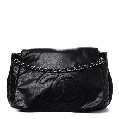Chanel Caviar Timeless CC Accordion Flap Black 1 of 17