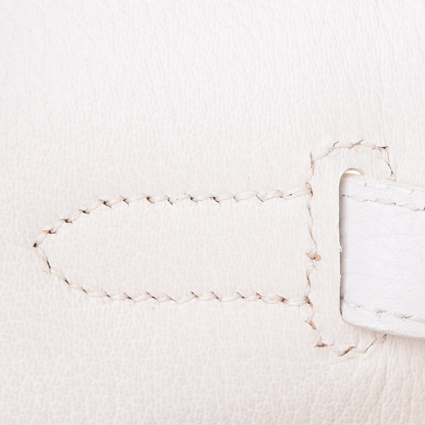 Taurillon Clemence Birkin 35 White