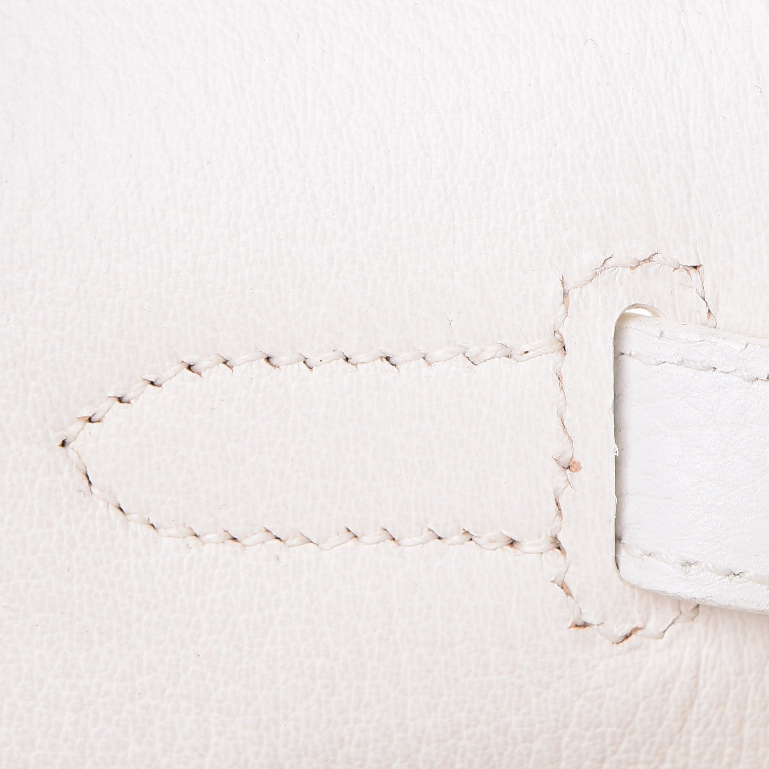 Hermes Taurillon Clemence Birkin 35 White 12 of 44