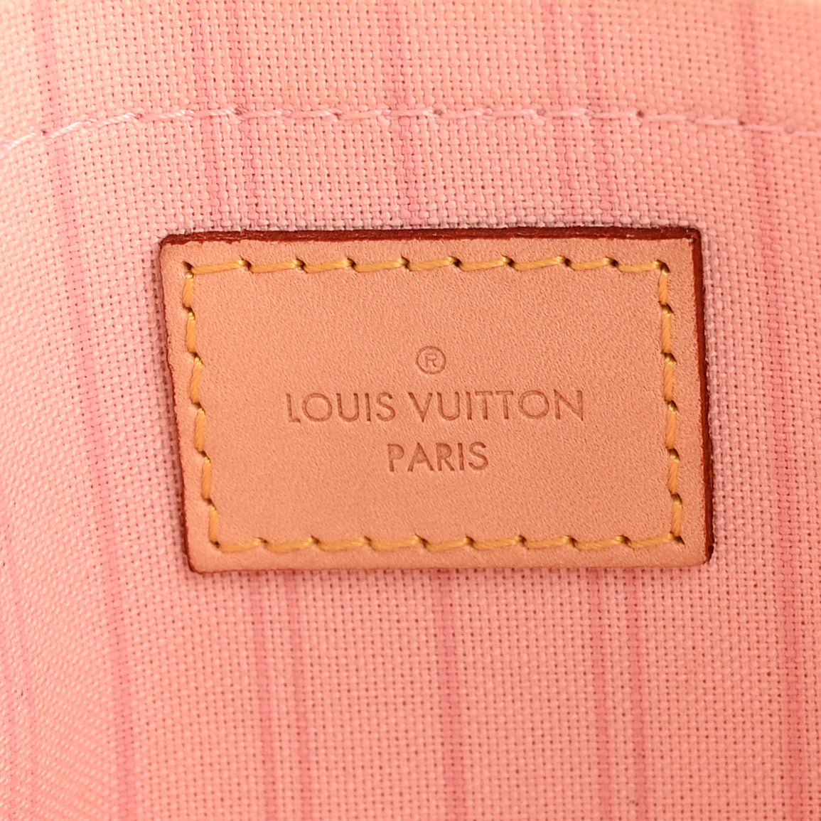 Louis Vuitton Damier Azur Neverfull MM GM Pochette Rose Ballerine 8 of 15
