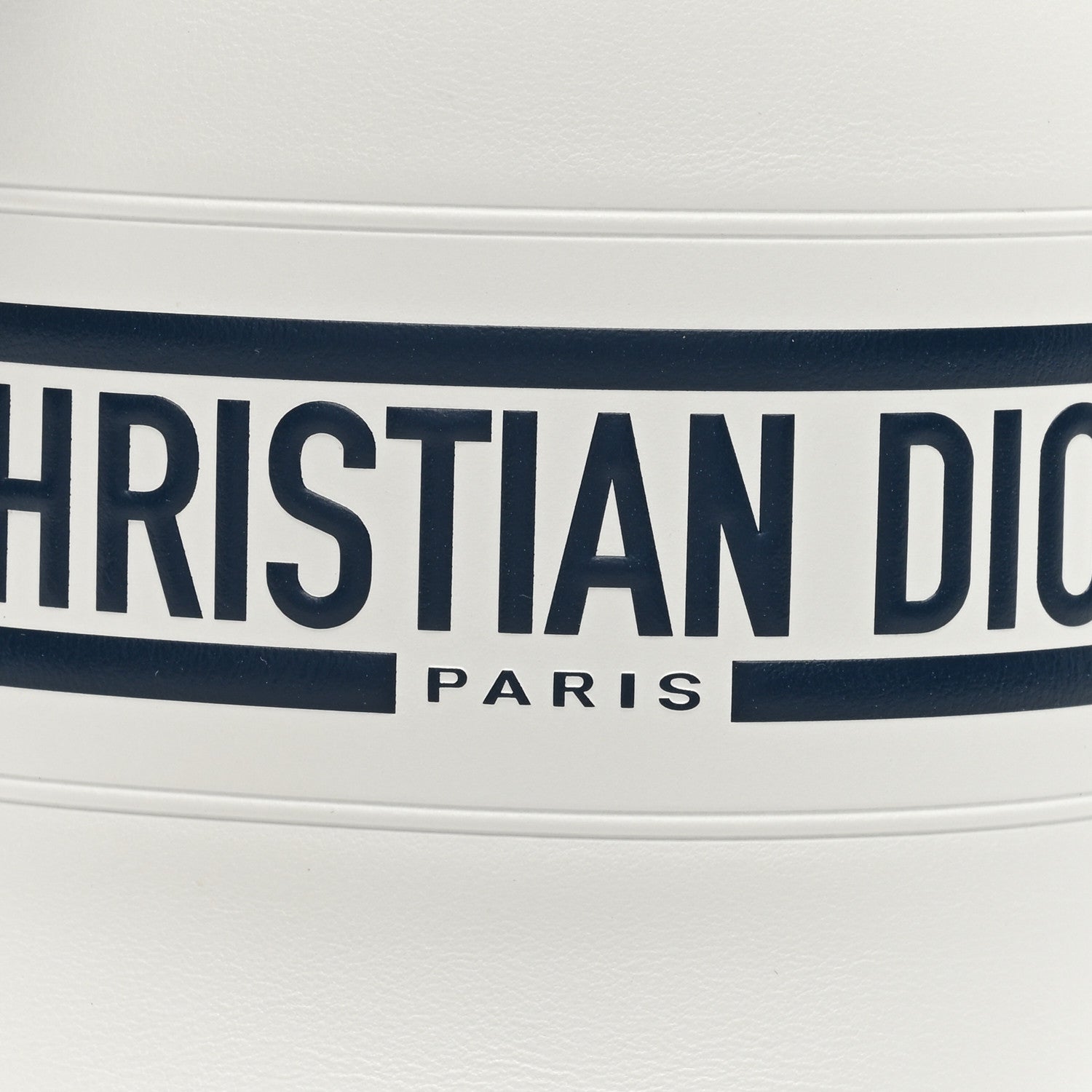 Christian Dior Calfskin Micro Dior Vibe Bucket White Blue 7 of 9