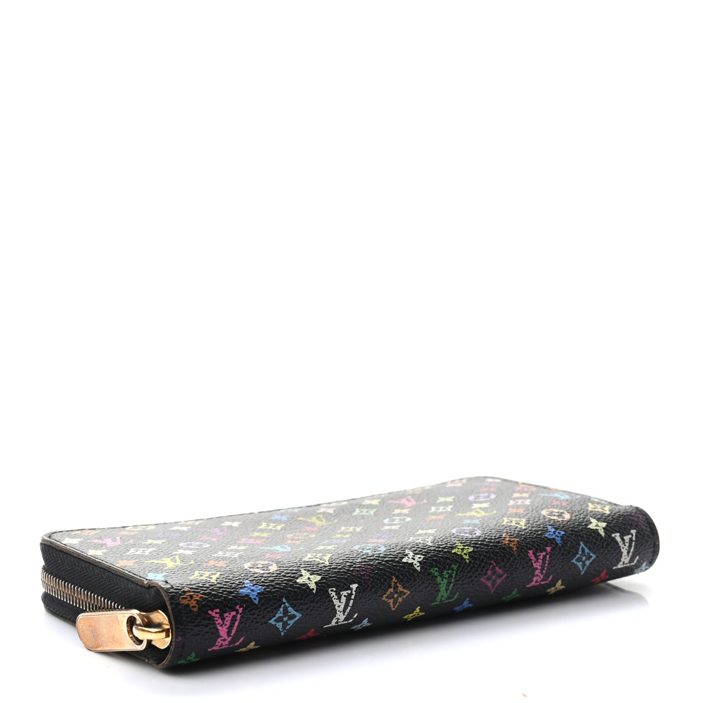 Monogram Multicolor Zippy Wallet Black