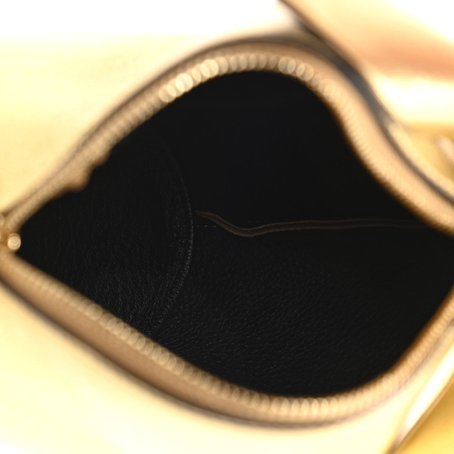 Loewe Metallic Calfskin Bunny Shoulder Bag Gold 5 of 10