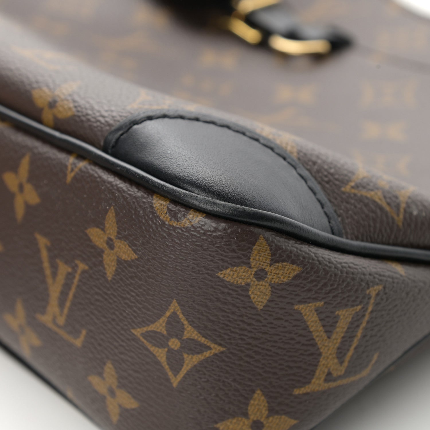 Louis Vuitton Monogram Odeon PM Black 9 of 12