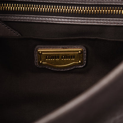 Miu Miu Nappa Matelasse Coffer Hobo Juta 8 of 12