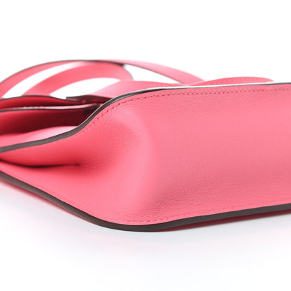 Hermes Swift Mini Halzan 22 Rose Azalee 11 of 13