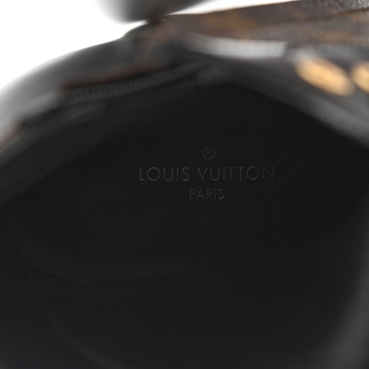 Louis Vuitton Patent Calfskin Monogram Star Trail Ankle Boots 37 Black 7 of 8