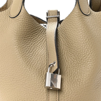 Hermes Taurillon Clemence Picotin Lock 18 PM Trench 8 of 13