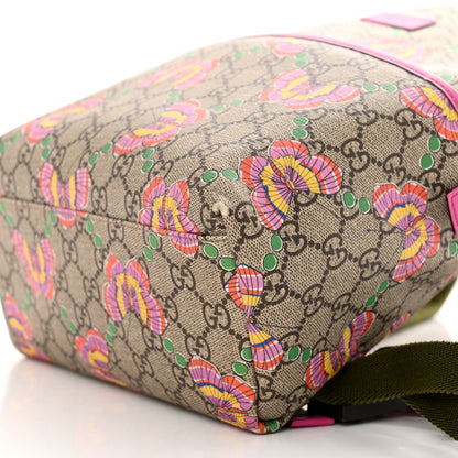 Gucci GG Supreme Monogram Childrens Butterfly Backpack 10 of 16