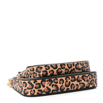 Louis Vuitton Empreinte Monogram Giant Wild At Heart Multi Pochette Accessories Black 4 of 9
