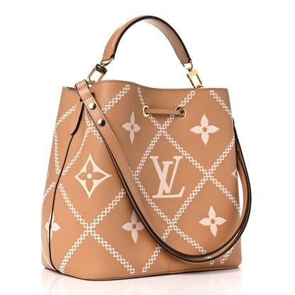 Louis Vuitton Empreinte Monogram Giant Broderies Neonoe MM Arizona 4 of 11