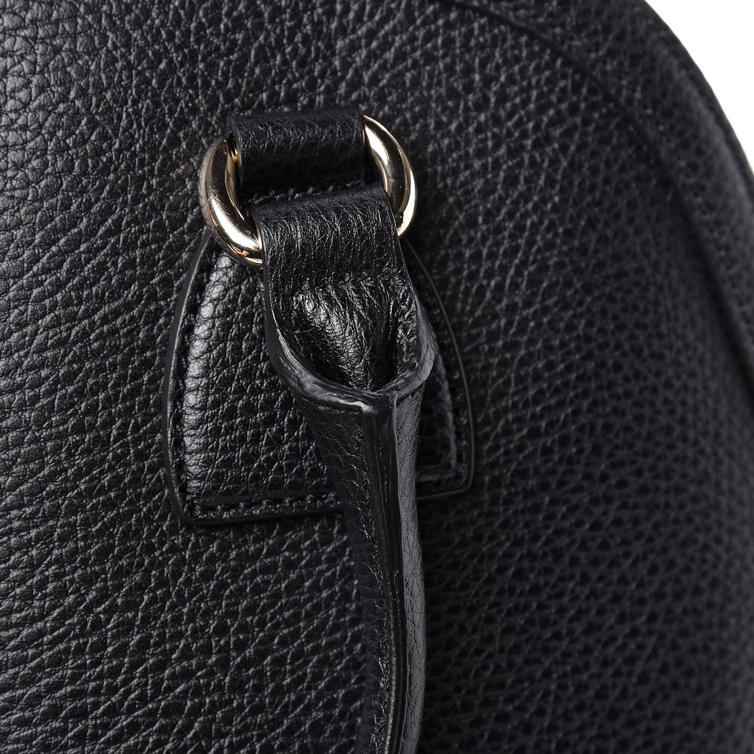 Gucci Dollar Calfskin Medium Dome Bag Black 12 of 14