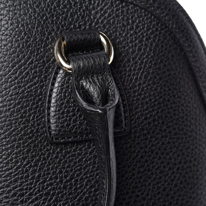 Gucci Dollar Calfskin Medium Dome Bag Black 12 of 14