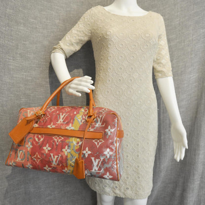 Louis Vuitton Monogram Pulp Defile Weekender PM Rose 2 of 8