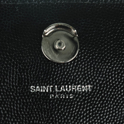 Saint Laurent Grain De Poudre Medium Classic Monogram Satchel Black 6 of 7