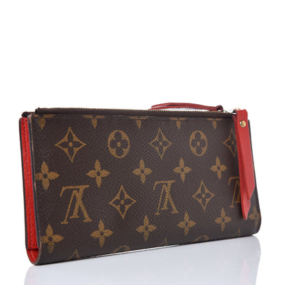 Louis Vuitton Monogram Adele Wallet Coquelicot 3 of 10