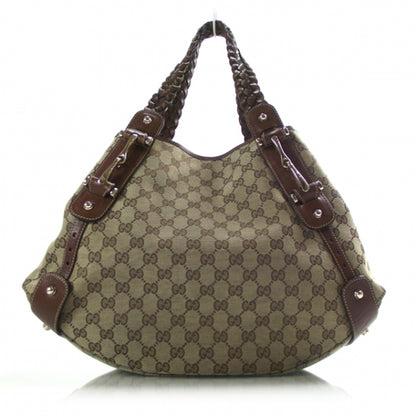 Gucci Monogram Pelham Tote Brown 1 of 12