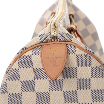 Louis Vuitton Damier Azur Speedy 30 6 of 11
