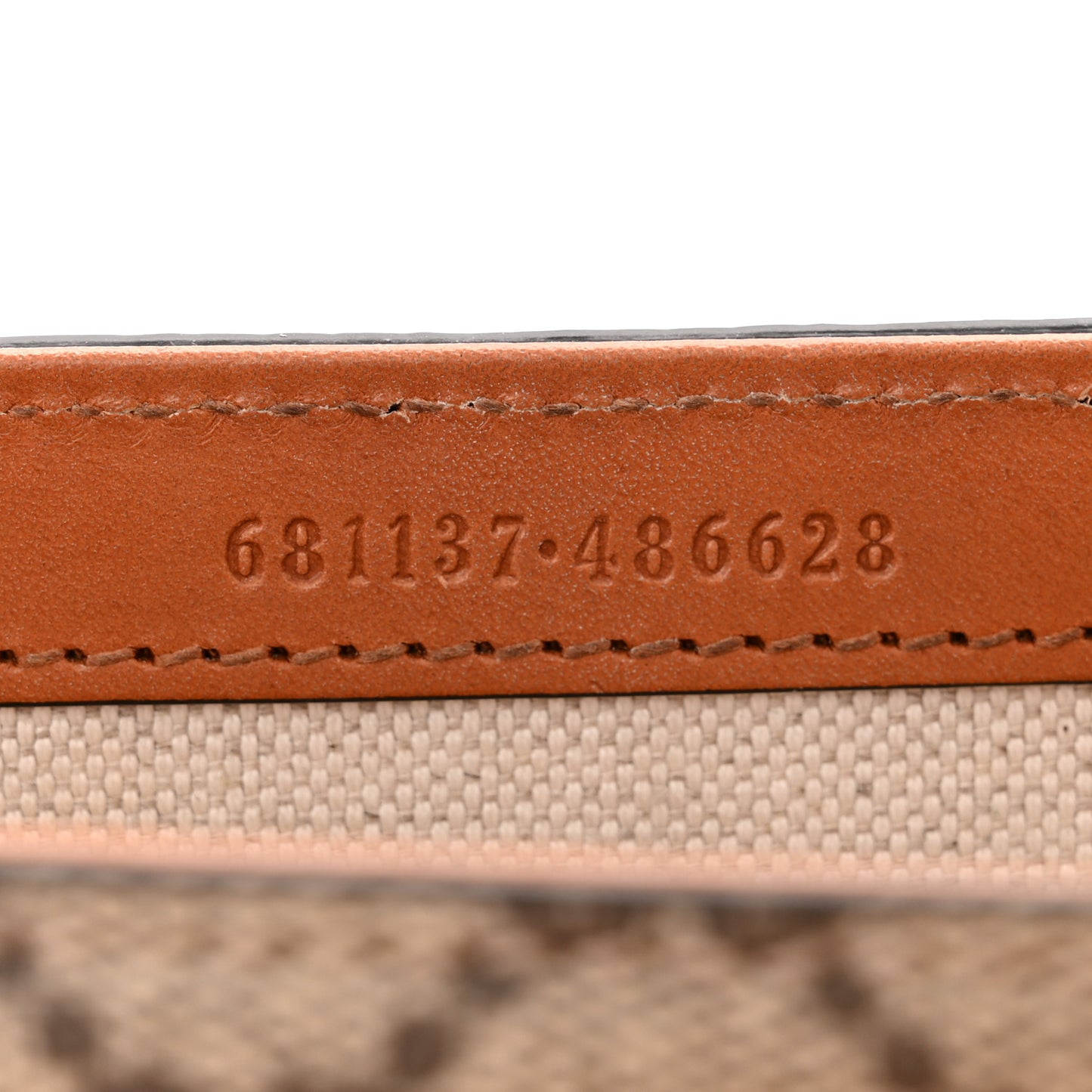 GG Supreme Monogram Web Bamboo Mini 1947 Belt Bag 95 38 Beige