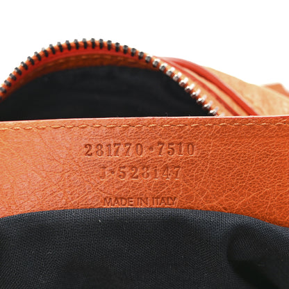 Balenciaga Agneau Giant 12 Silver Hardware City Tangerine 7 of 11