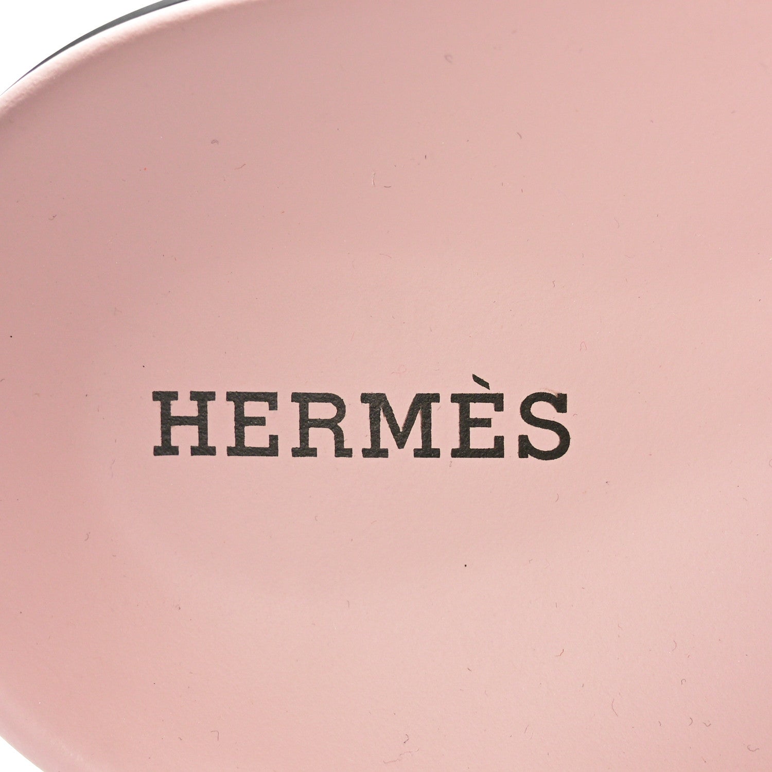 Hermes Suede Goatskin Womens Chypre Sandals Rose Porcelaine 6 of 8