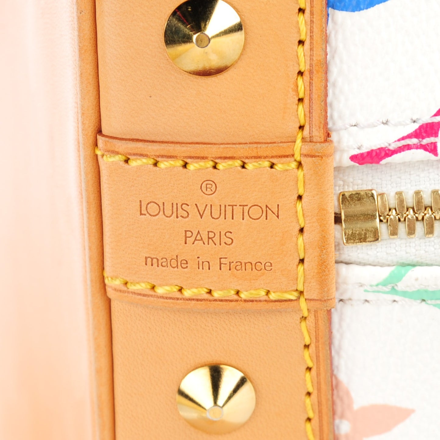 Monogram Multicolor Alma White