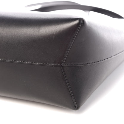 Mansur Gavriel Calfskin Small Shopping Tote Black 12 of 12