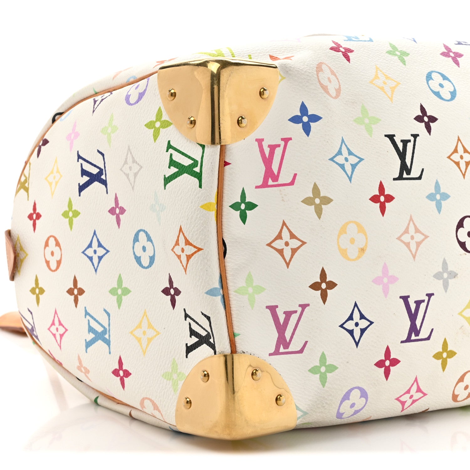 Louis Vuitton Monogram Multicolor Speedy 30 White 9 of 15