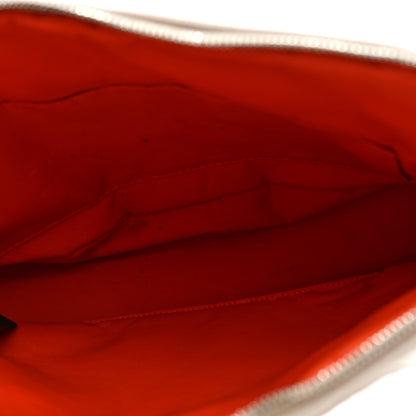 Hermes Cotton Canvas Bolide Travel Cosmetic Pouch MM Natural 5 of 6