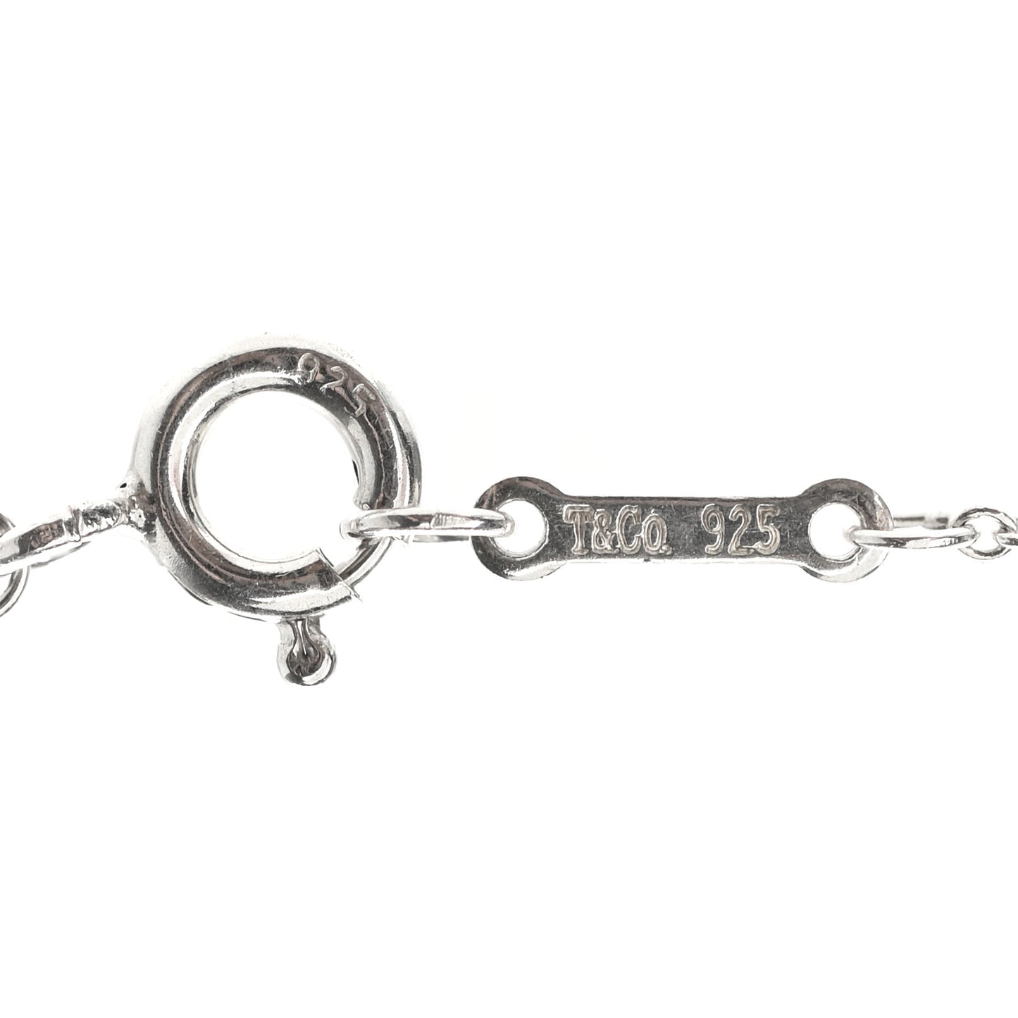 Sterling Silver Graffiti Love Disc Pendant Necklace