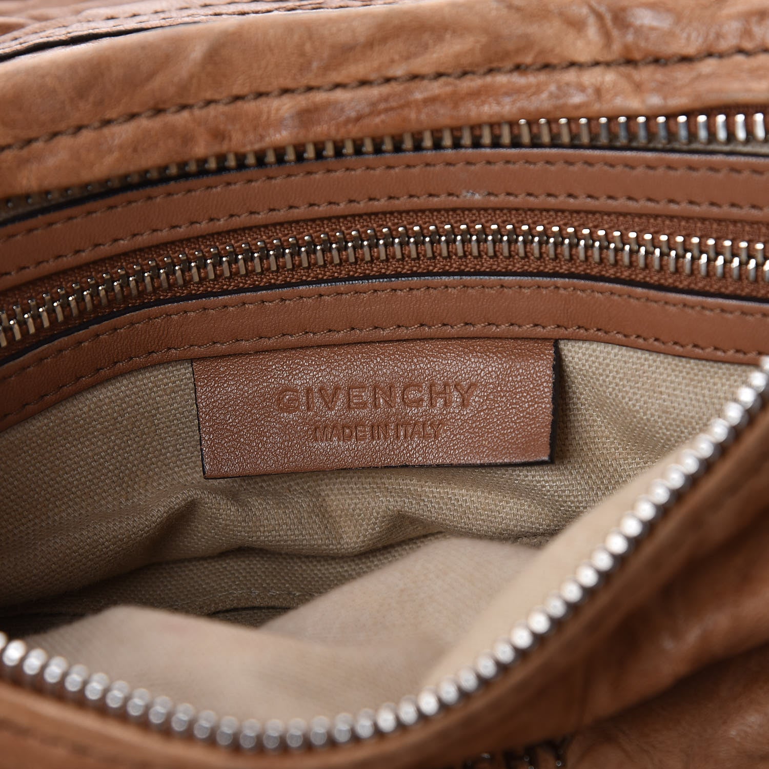 Givenchy Tumbled Sheepskin Small Pandora Cigare 6 of 19