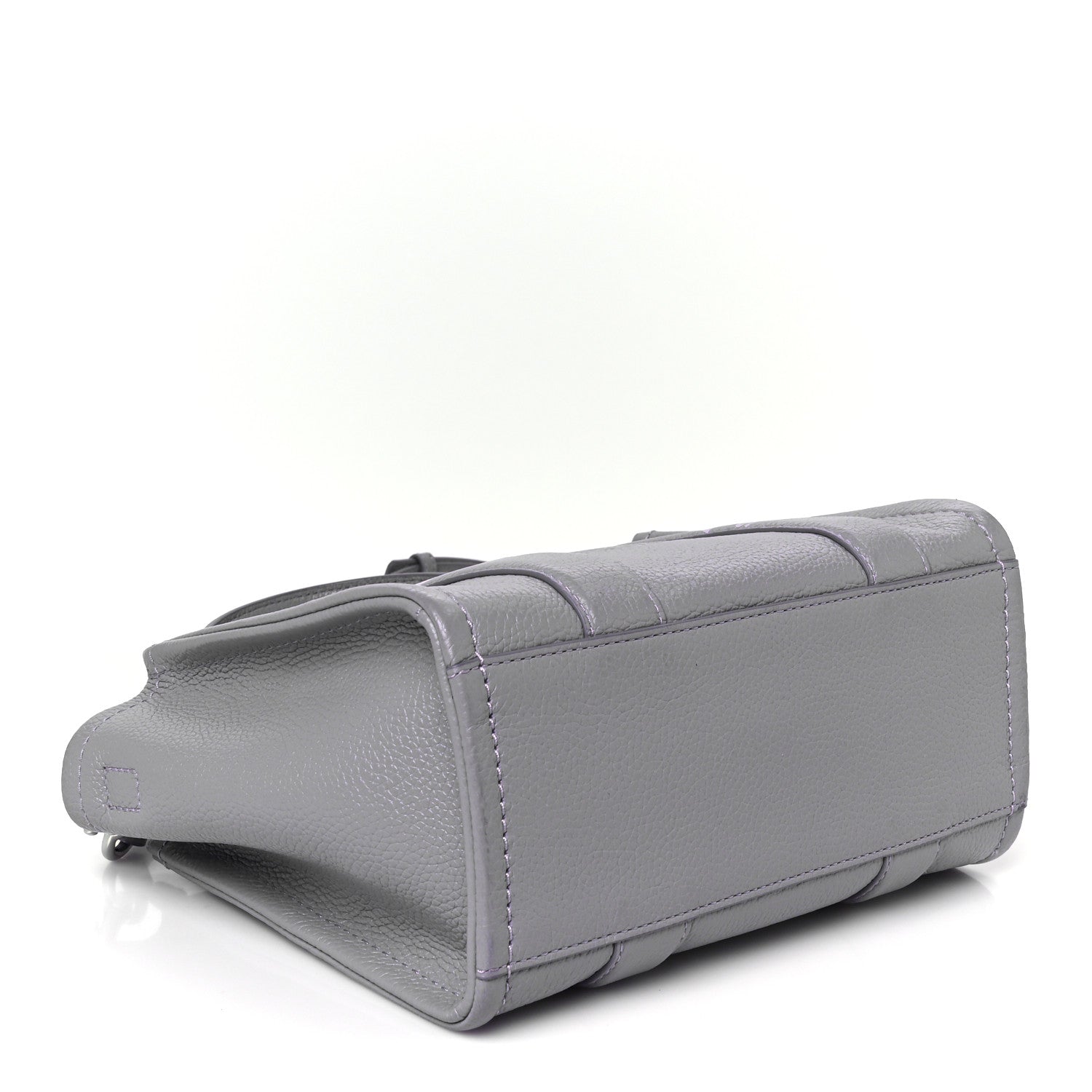 Marc Jacobs Grained Calfskin Small The Tote Bag Lavender 4 of 12