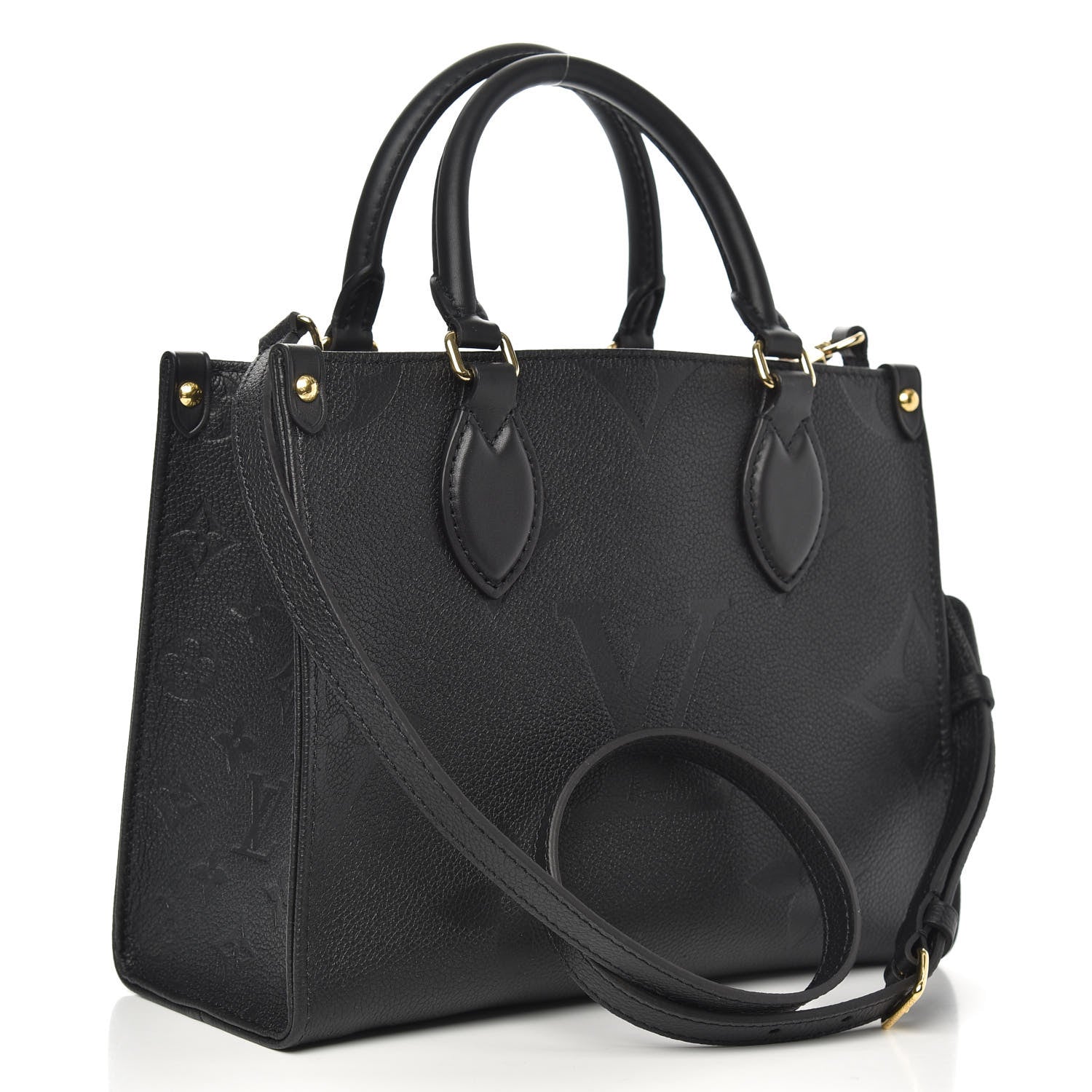 Louis Vuitton Empreinte Monogram Giant Onthego PM Black 3 of 7