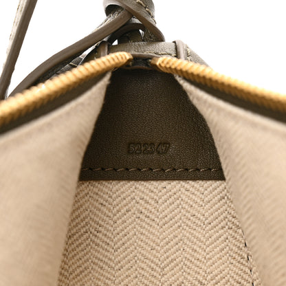 Loewe Calfskin Mini Hammock Hobo Dark Khaki Green 7 of 11