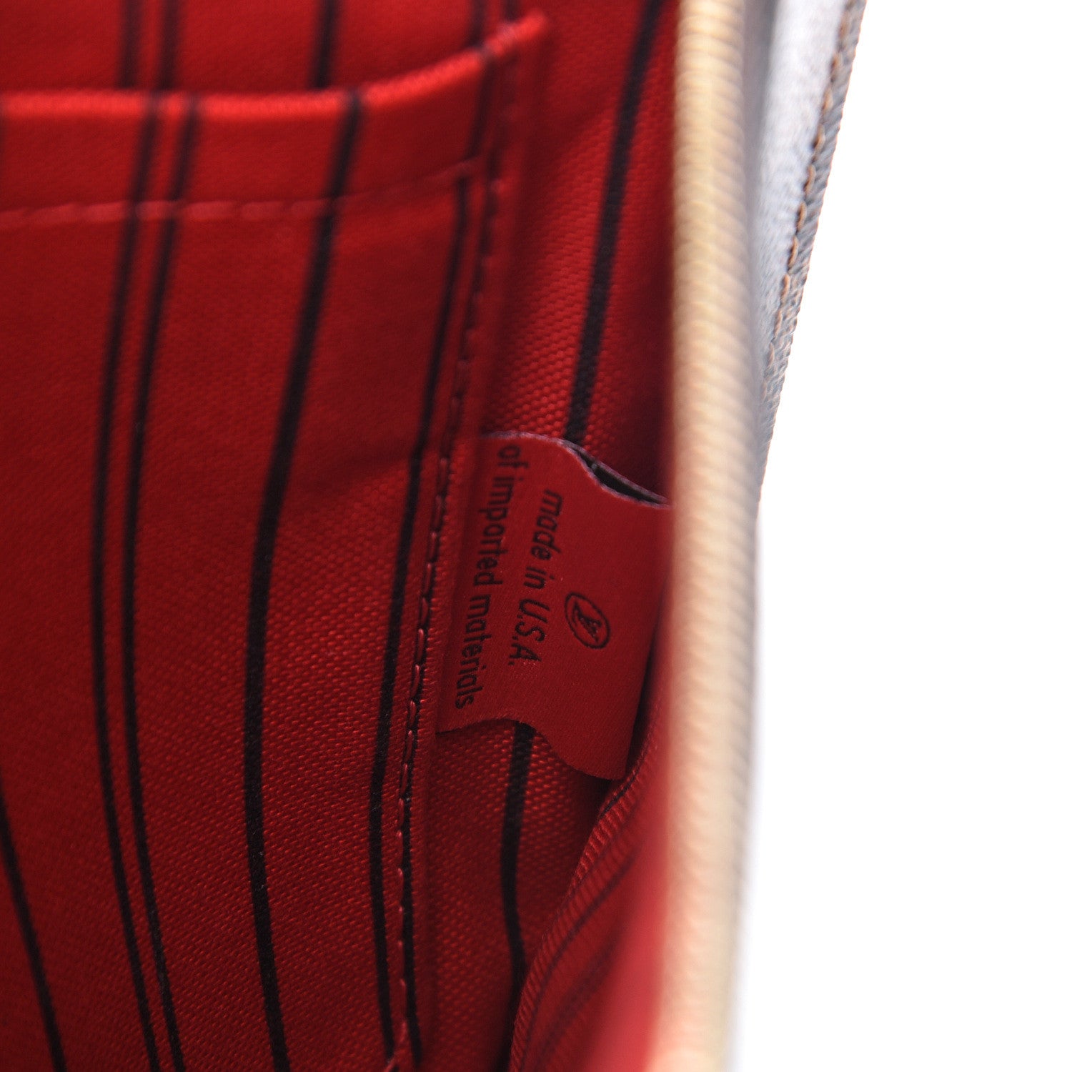 Louis Vuitton Damier Ebene Neverfull MM GM Pochette 7 of 8