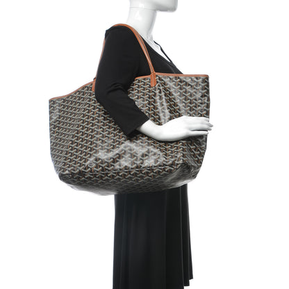 Goyard Goyardine Saint Louis GM Black Gold 2 of 11
