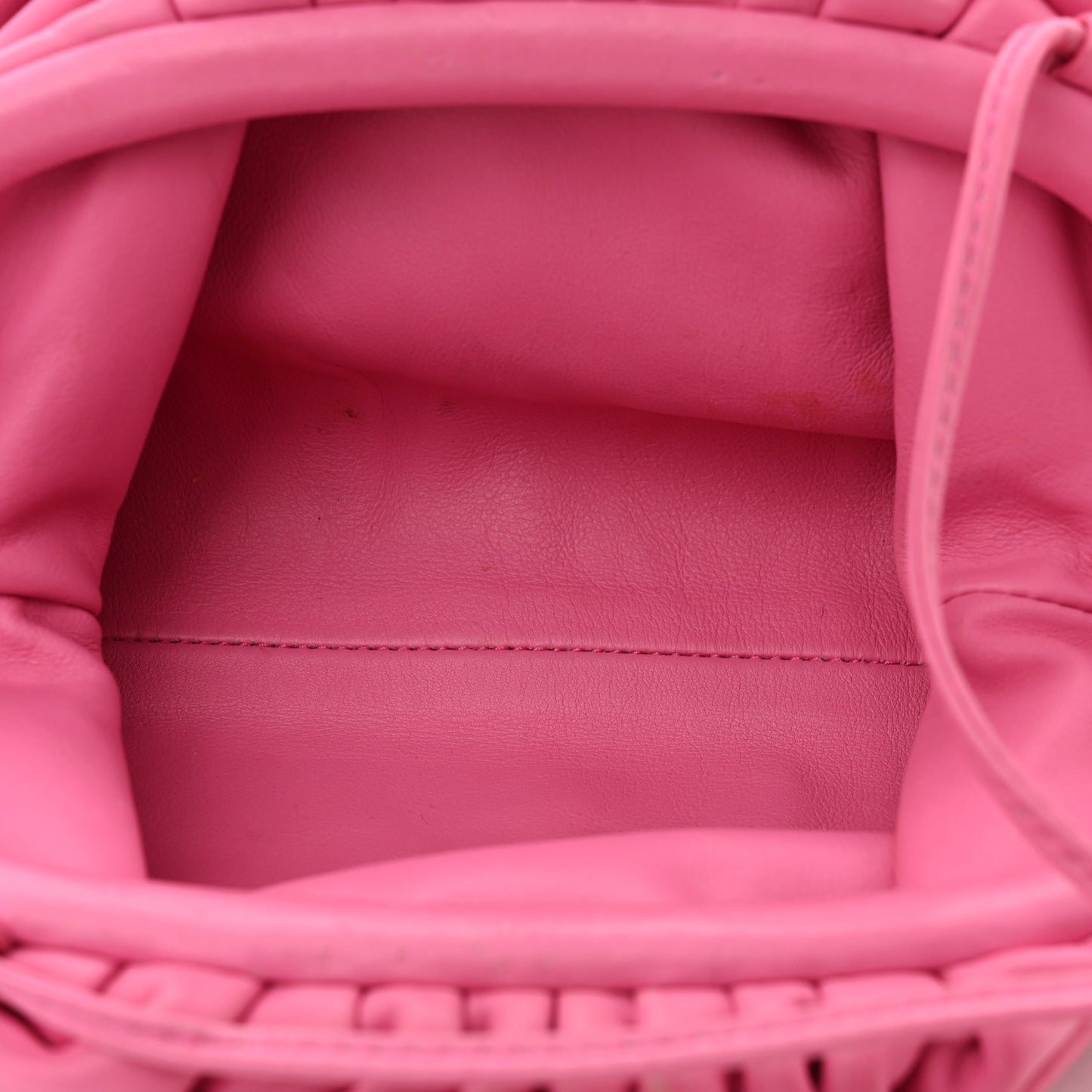 Butter Calfskin The Mini Pouch Pink